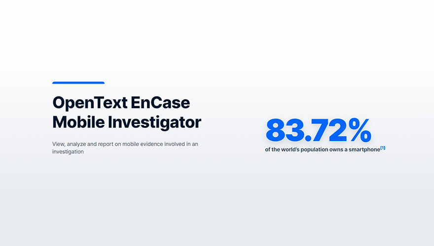 Opentext Encase Mobile Investigator